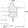 Rosikey LED Neonlicht Schild Ice Cream - 45x21cm Eiscreme Produktbild-Vorschau 5