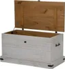 vidaXL Cassapanca HALDEN Bianco 91x48x47 cm in legno di Anteprima dell’immagine prodotto 6