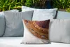 MuchoWow® Outdoor Kissen - Fotorahmen aus Holz - 40x40 cm - Produktbild-Vorschau 4
