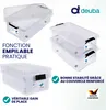DEUBA® 4x 30L Scatole in Plastica Trasparente Senza BPA Anteprima dell’immagine prodotto 10