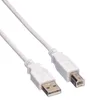 VALUE Cavo USB 2.0, tipo A-B, bianco, 3 m Anteprima dell’immagine prodotto 3