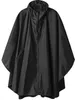 Regen Poncho Jacke Mantel fš¹r Erwachsene mit Kapuze Produktbild-Vorschau 1