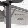 Blumfeldt Pantheon robuster Garten-Pavillon 3x3 m - Produktbild-Vorschau 6