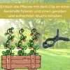 6er Set  10 St.Pflanzenclips Set Pflanzenhalter Produktbild-Vorschau 3