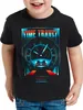 style3 De Lorean Time Travel T-Shirt Kinder zeitreise marty Produktbild-Vorschau 1