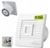 Badkamerventilator Prestige 100 Zg S Shutter Standaard. Productafbeelding-voorbeeld 9