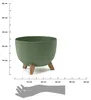 HowHomely Blumentopf Rund 18 cm Höhe, Pflanzkübel mit Produktbild-Vorschau 2