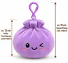 Plush Dumpling Kawaii Bagclip Taschenanhänger Produktbild-Vorschau 2