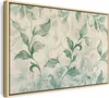 Italienischer Leinwand Leinwandbild - Watercolor Botanical Produktbild-Vorschau 1