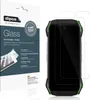 A product package for screen protectors is shown next to a smartphone with screen protectors applied. Náhled obrázku produktu