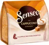 A bag of Senseo Cappuccino Caramel coffee pads. Produktbild-Vorschau