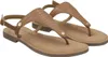 Hey Marly Sandalette BASE SANDAL, Glattleder, Braun, Damen Produktbild-Vorschau 3