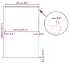 vidaXL Duschrollo mit Kassette 160x240 cm Stoffbreite 156 Produktbild-Vorschau 6