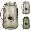 Windlicht Laterne Glas 12,5x19,5cm 1 Stück sortiert Grün / Produktbild-Vorschau 2