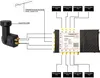 PremiumX Multischalter 5/8 SAT Multiswitch Quattro LNB weiß Produktbild-Vorschau 2