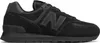 A black New Balance 574V3 sneaker shown from the side. Náhľad obrázku produktu