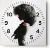 Wanduhr - Quadrat - Glasuhr - Frau Nacktheit Körper - Produktbild-Vorschau 1