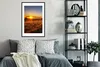MuchoWow® Gerahmtes Poster Sonne - Gras - Baum - Natur Produktbild-Vorschau 2