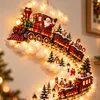 LED Weihnachtsdeko für die Wand, beleuchteter Weihnachtszug Produktbild-Vorschau 6