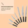 Klarstein Messerblock mit Messer, 7-Teiliges Messer-Set mit Produktbild-Vorschau 4