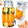 Vilde | Distributeur de Boisson avec Robinet 4 L - En Verre Voir les images du produit 1