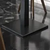 BM | Bistrotisch | B:T:H 70 x 70 x 75 cm | Schwarz Marmor / Produktbild-Vorschau 5