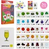 Lernkarten für Kinder, frühes Lern-Set für Kleinkinder im Produktbild-Vorschau 7