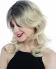WIG ME UP Perücke wild gewellt schulterlang Hellblond Produktbild-Vorschau 2