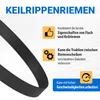Keilriemen 1975PH7 passend wie AEG 125828810/7 Produktbild-Vorschau 3