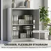 Vinsetto archiefkast, stalen kast, multifunctionele kast Productafbeelding-voorbeeld 5