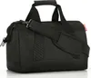 A black duffel bag is shown against a white background. Produktbild-Vorschau