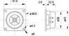 Visaton Speaker-Driver, 60 W, 8 Ohm, 100-22000 Hz, schwarz Produktbild-Vorschau 3