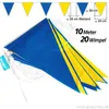 Goodymax® Wimpelkette 10 m Blau-Gelb Produktbild-Vorschau 2
