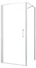 AICA Drehtür 90x185cm,5mm ESG-glas Falttür,Seitenwand Produktbild-Vorschau 1