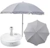 Ensemble complet parasol + pied de parasol pour le jardin Voir les images du produit 1