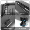 Hartschalen-Trolley ABS Handgepäck Koffer Rollkoffer Produktbild-Vorschau 9