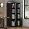 Flieks Erweiterbares Bücherregal mit Rollen und 4 Ebenen, Produktbild-Vorschau 1