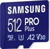 Karta microSD Samsung PRO Plus s adaptérom | 512 GB | Náhľad obrázku produktu 1