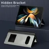 Samsung Galaxy Z Fold4 5G Window View Flip Cover Puzdrá na Náhľad obrázku produktu 6