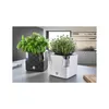 Cobble selbstbewässernder Blumentopf Anthrazit Durchmesser Produktbild-Vorschau 4