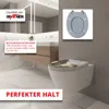Grafner WC Sitz aus MDF stabile Qualität Football mit Produktbild-Vorschau 7