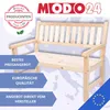 MODO24 Gartenbank Holz, 2-Sitzer, Schutzhülle Cordura, Produktbild-Vorschau 6