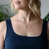 MATERIA Uni hanger, 925 sterling zilver, veer, antiek Productafbeelding-voorbeeld 5