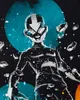 A.N.T. Airbender Galaxy Herren T-Shirt avatar anime japan Produktbild-Vorschau 2