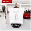 HASKYY 4 tlg. Reifentaschen Milky White 110x110cm Produktbild-Vorschau 4