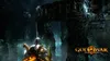 Kratos stands in a dark, watery cave with ancient ruins in the background. The 'God of War 3 Remastered' logo is visible. Produktbild-Vorschau
