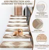 YEERSWAG Zestaw 15 mat schodowych Bullnose 76×24×4,3 cm, Podgląd zdjęcia produktu 4