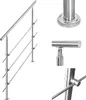 Lospitch Treppengeländer 150cm 4 Querstreben Edelstahl Produktbild-Vorschau 1