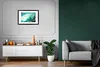 MuchoWow® Gerahmtes Poster Marmoroptik - Blau - Gold - Produktbild-Vorschau 6