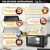 Stillstern Minibackofen mit Umluft 35L (DE Version) Pizza Produktbild-Vorschau 3
